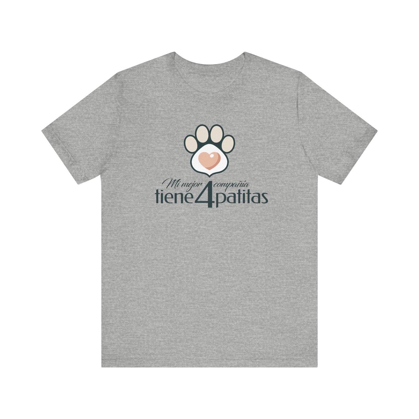 Dog Lover T-Shirt - Mi mejor compañía tiene 4 patitas