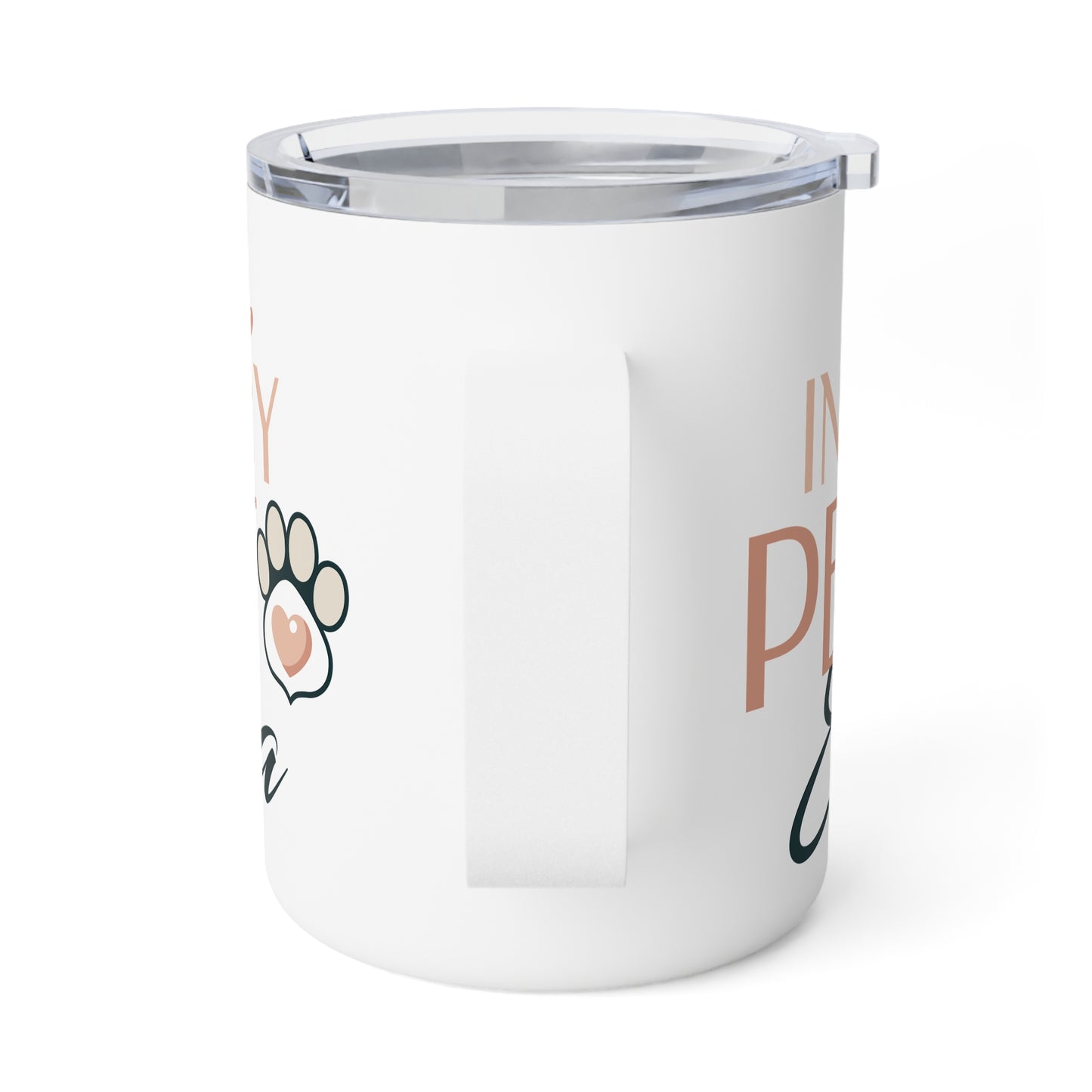In My Pet Era Insulated Coffee Mug, White