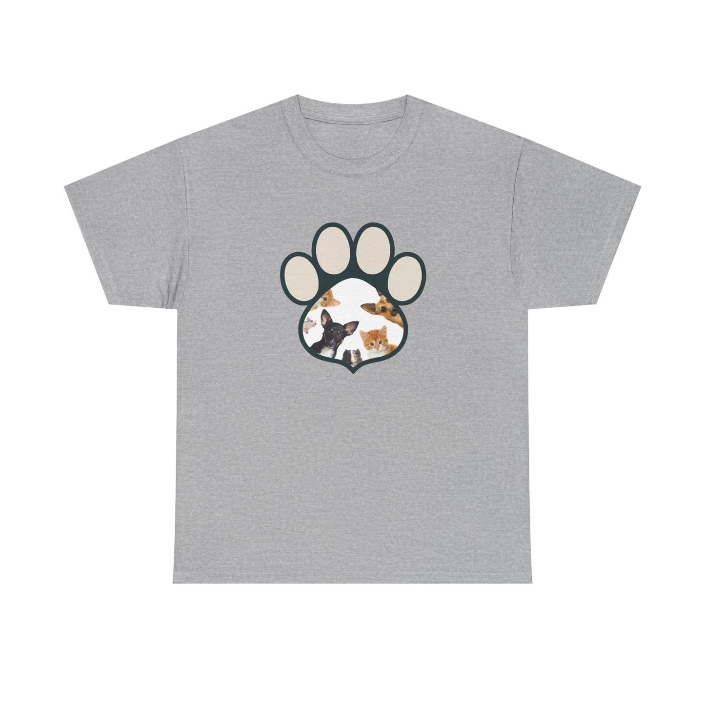 Unisex Heavy Cotton Tee for Pet Lover