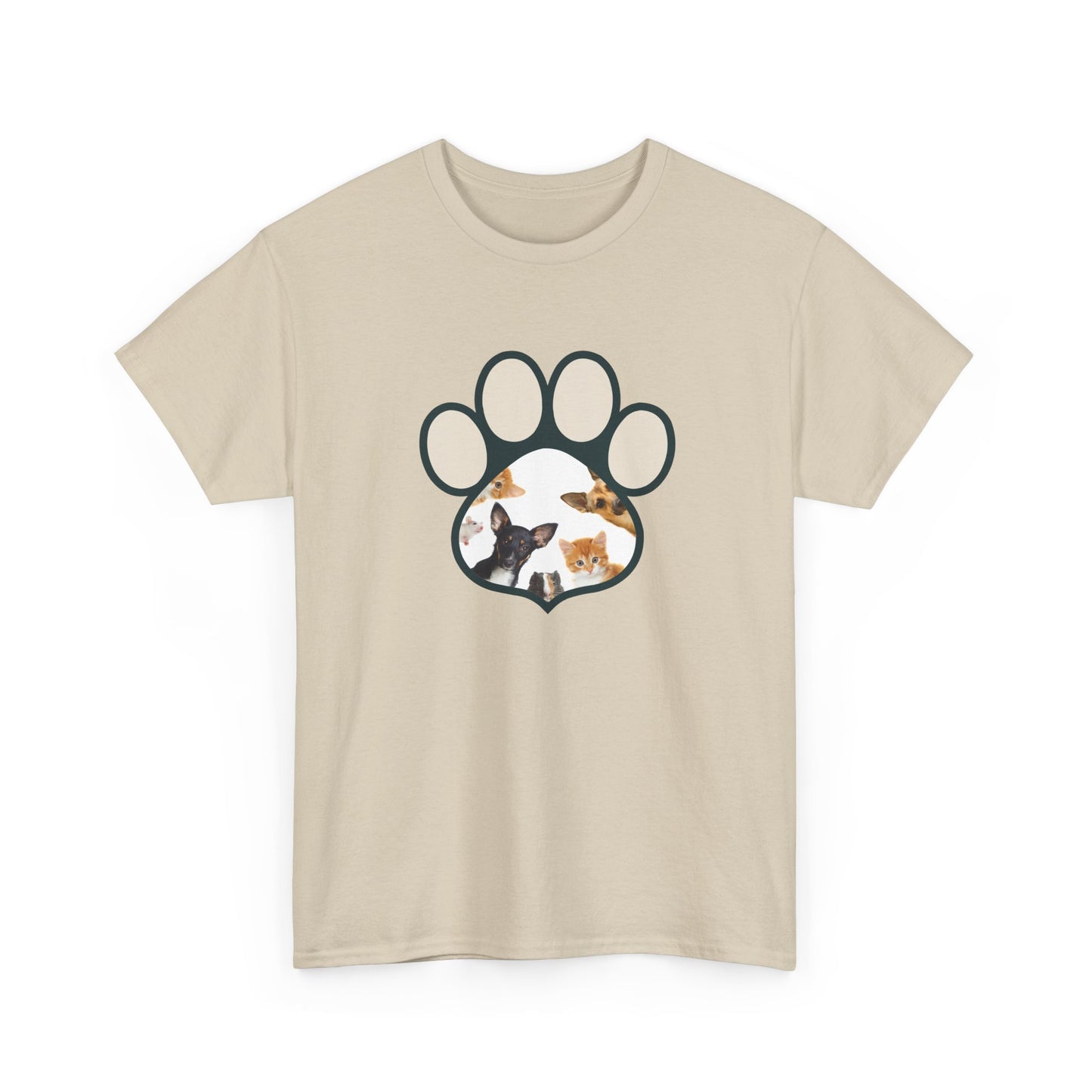 Unisex Heavy Cotton Tee for Pet Lover