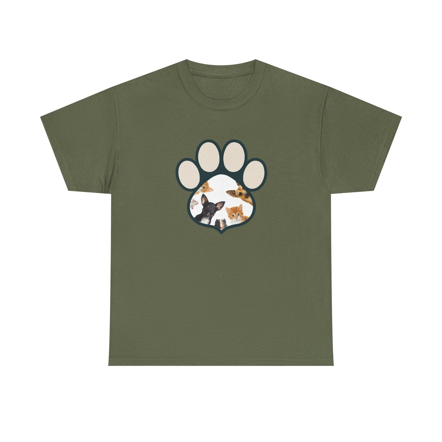 Unisex Heavy Cotton Tee for Pet Lover