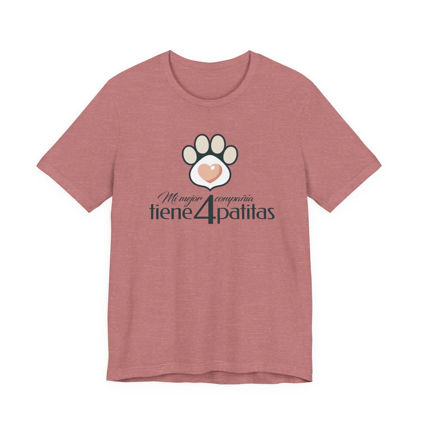 Dog Lover T-Shirt - Mi mejor compañía tiene 4 patitas
