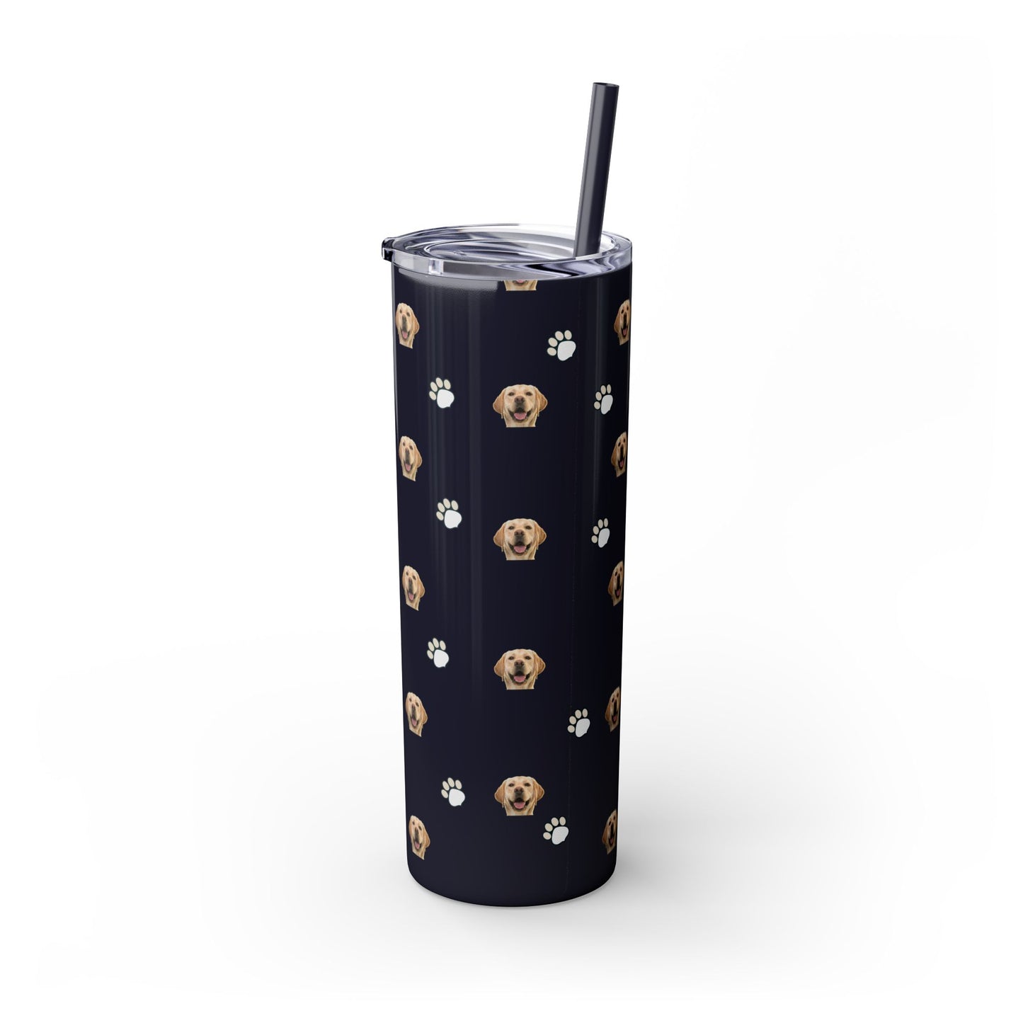 Skinny Tumbler with Straw, 20oz